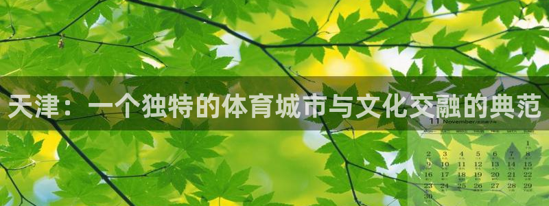 米兰体育官网下载软件:天津:一个独特的体育城市与文化交融的典